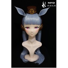 (NFD040)Customize Handmade Crossdress Full Head Female/Girl Resin Japanese Cartoon Character Animego Cosplay Kigurumi Mask (NFD040)Customize Handmade Crossdress Full Head Female/Girl Resin Japanese Cartoon Character Animego Cosplay Kigurumi Mask